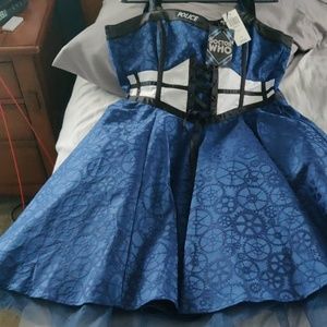 Dr Who TARDIS Dress New W/Tags